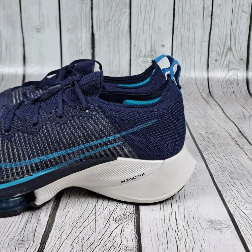 Nike Air Zoom Tempo Next% Flyknit Shoes Mens 13 Blue CI9923-401